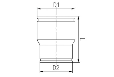 溝槽式異徑接頭